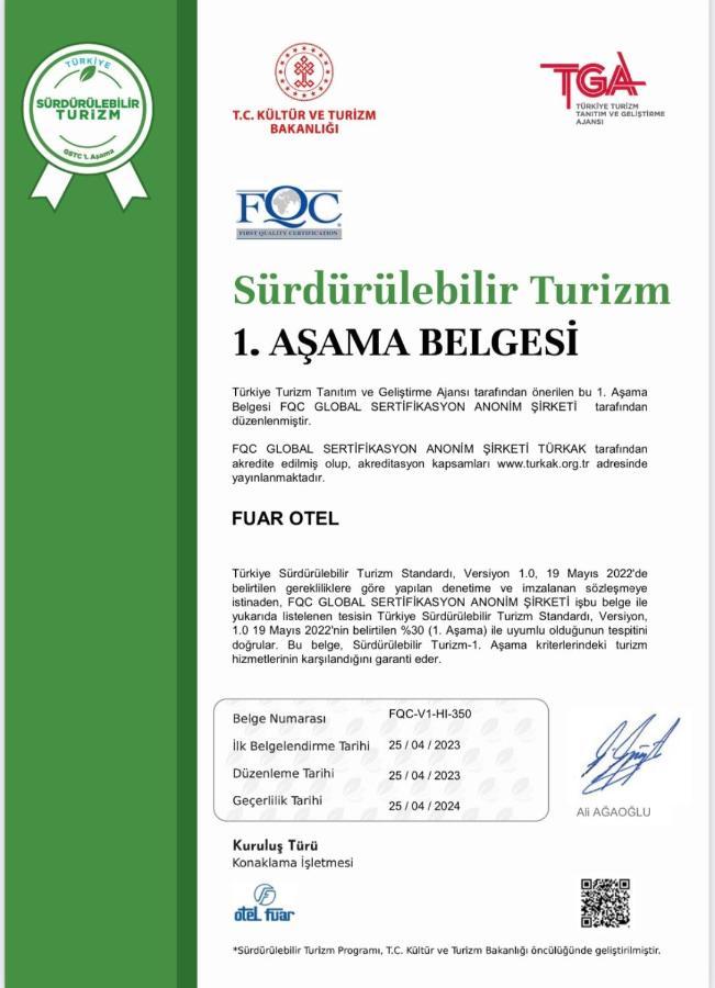 Fuar Hotel 이스탄불 외부 사진